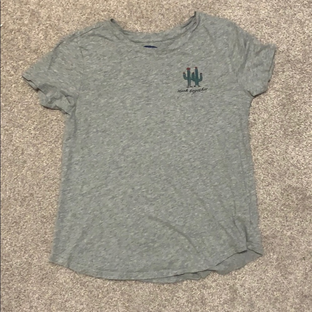 “Stick together” cactus t-shirt
